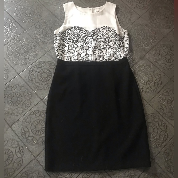 LOFT Sleeveless Dress - Size 10 - Picture 1 of 5